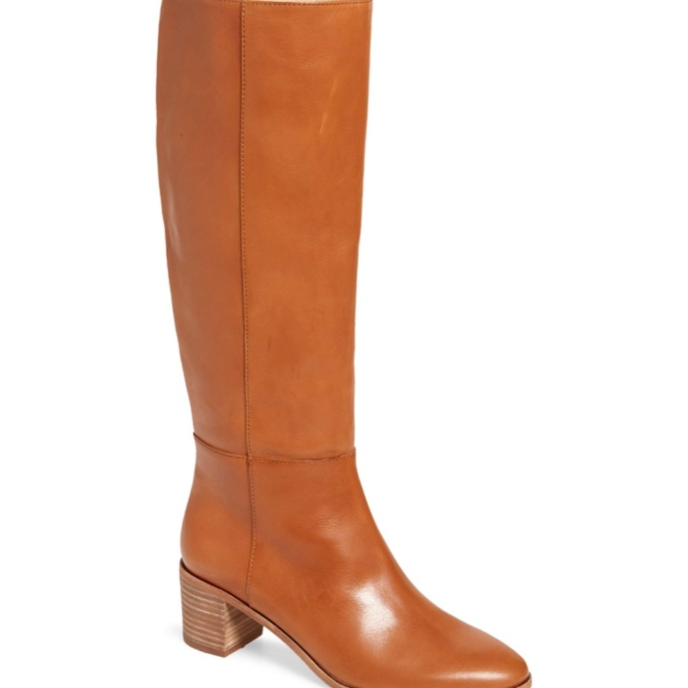 Madewell Geneva leather riding boot size 7